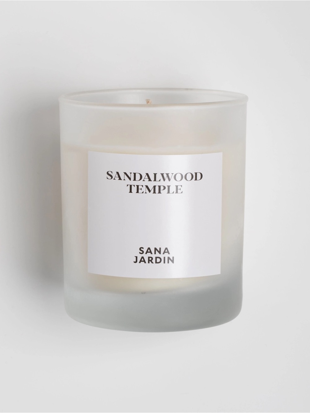 sana jardin sandalwood temple candle